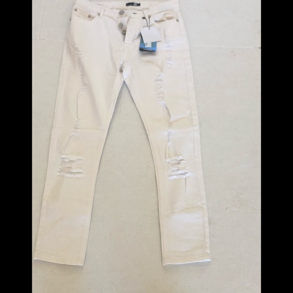 Boohoo Other - Men white jeans